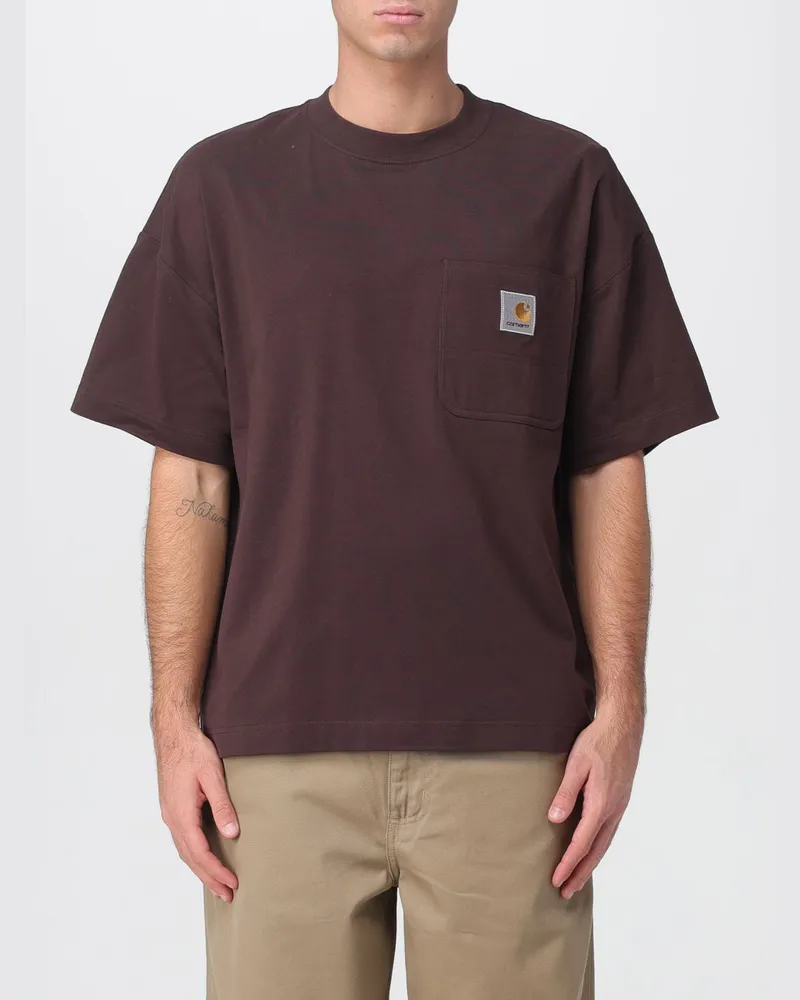 Carhartt WIP T-shirt herren Braun