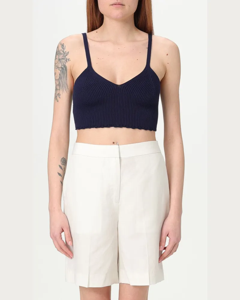 Twin-Set Top damen Blau