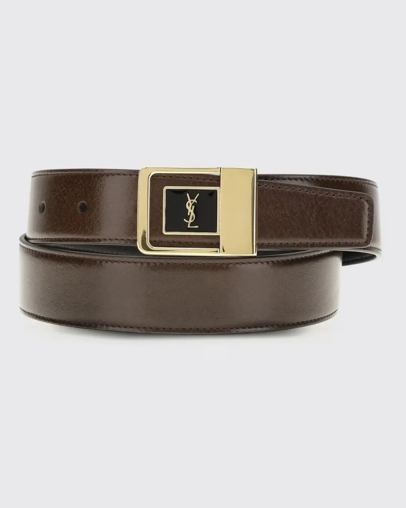 Saint Laurent Gürtel damen Kaki