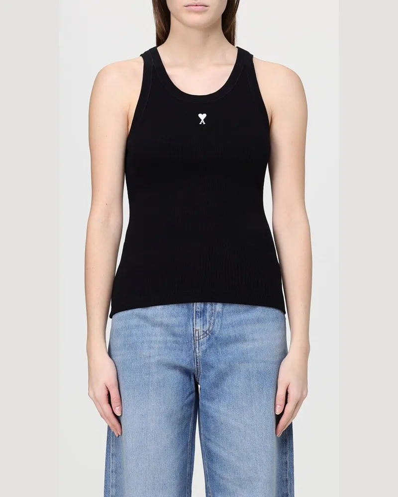 AMI Paris Top damen Schwarz