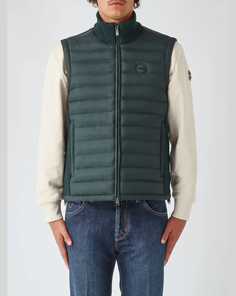 Colmar Gepolsterte Steppweste aus Polyester mit Rollkragen für Herren Grün