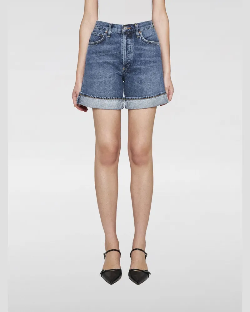 AGOLDE Shorts Denim