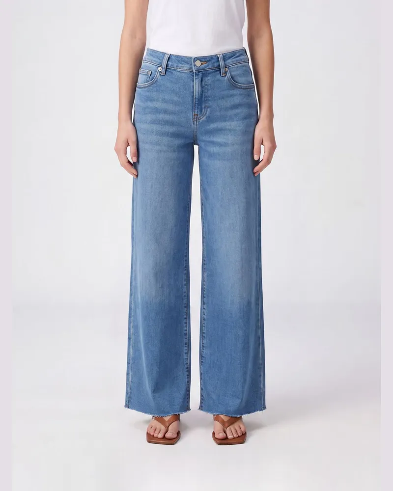 Frame Denim Jeans damen Himmelblau