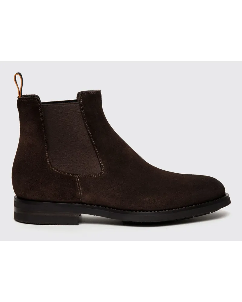 Santoni Schuhe herren Braun