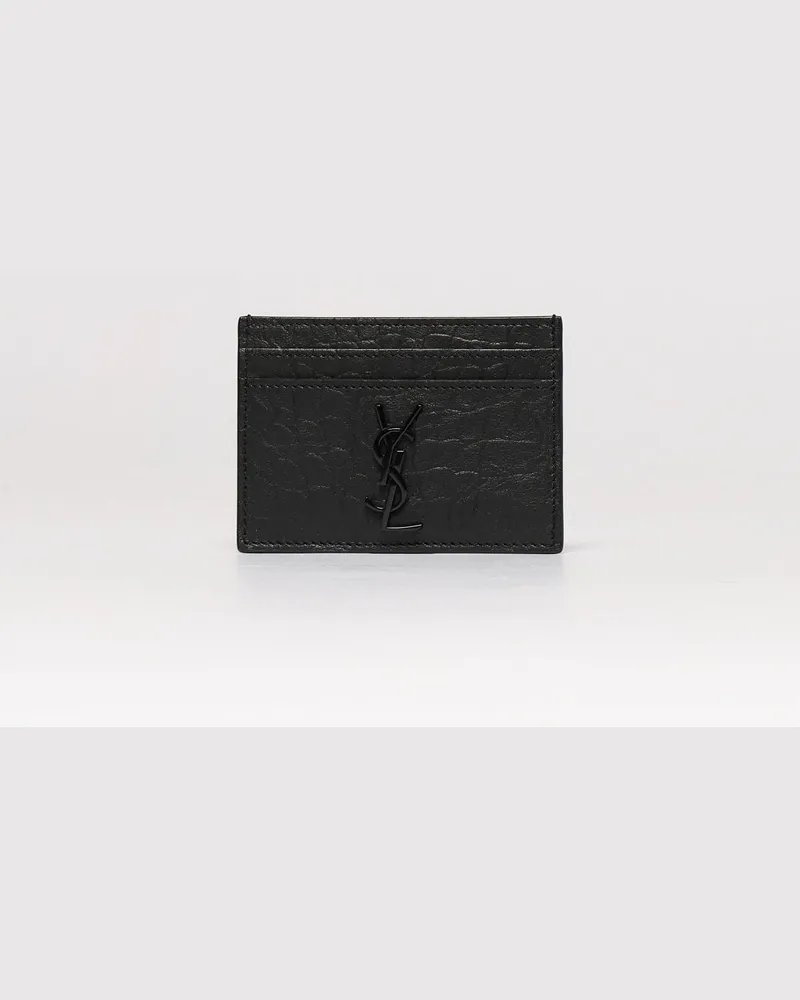 Saint Laurent Portmonnaie herren Schwarz