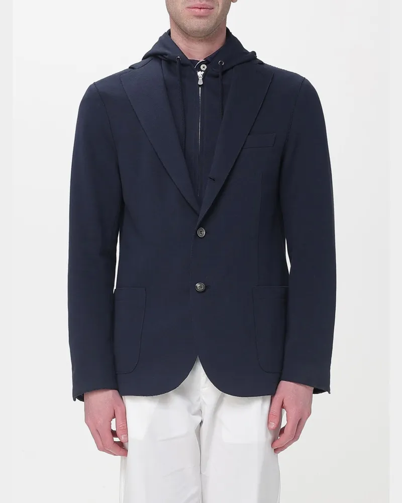 Eleventy Jacke herren Blau
