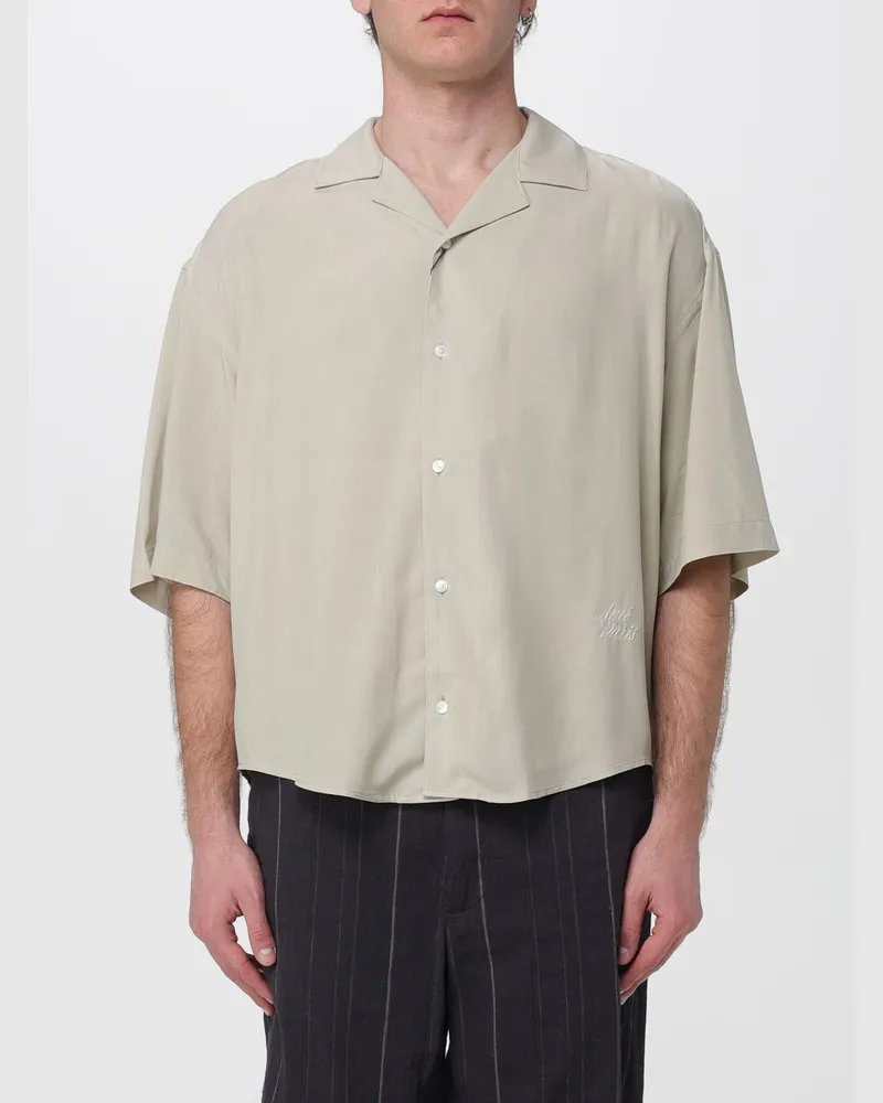 AMI Paris Viskosehemd Beige
