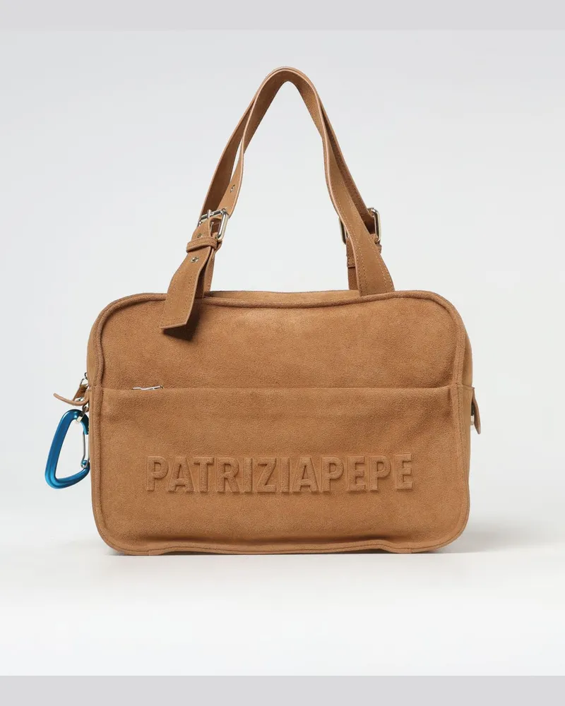 Patrizia Pepe Schultertasche damen Beige