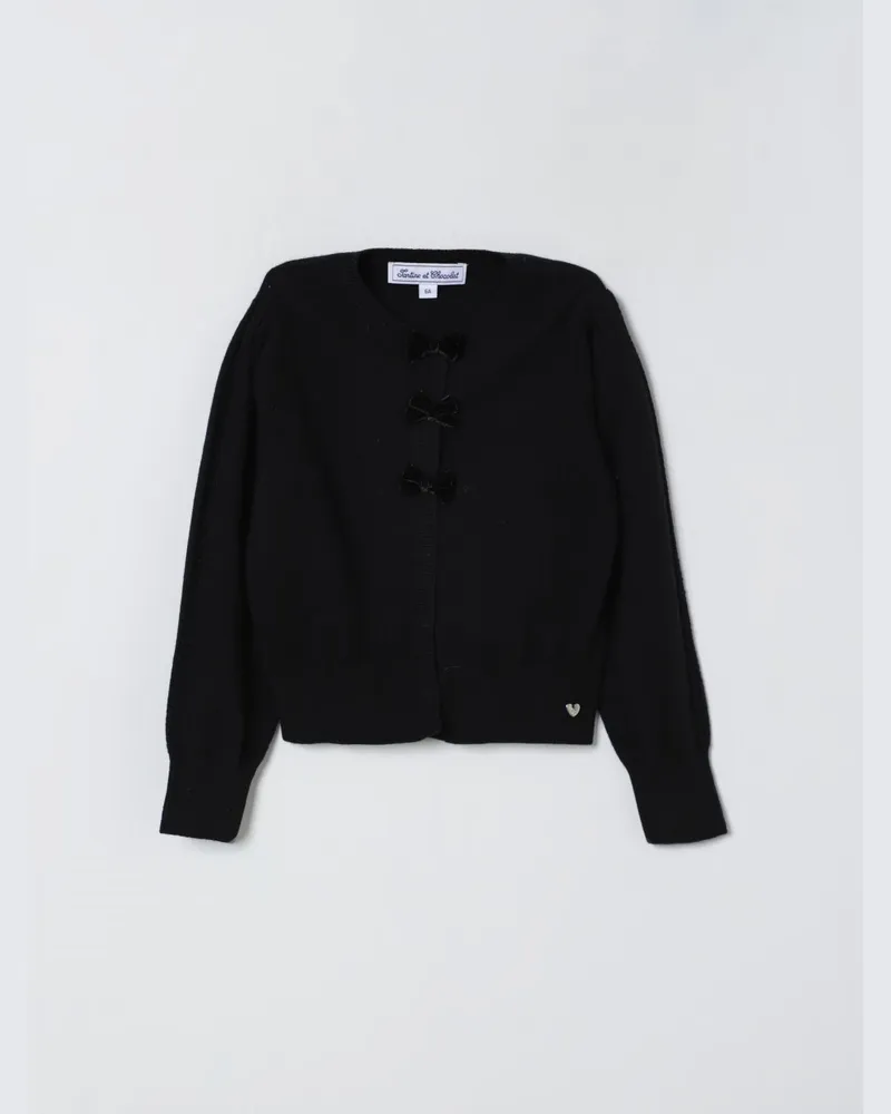 Tartine et Chocolat Pullover kinder Schwarz