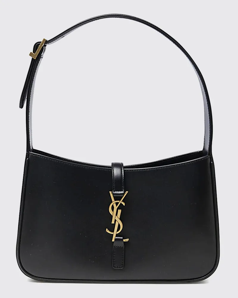 Saint Laurent Le 5 à 7 Tasche aus Leder Schwarz