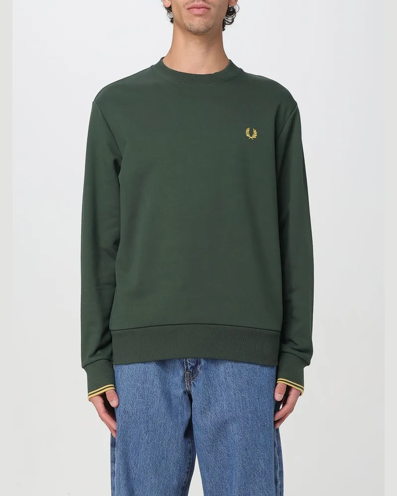 Fred Perry Pullover herren Grün