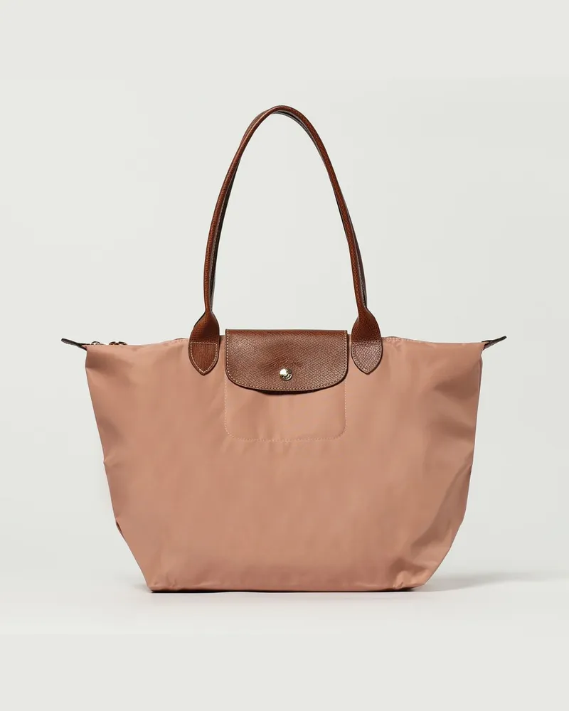 Longchamp Schultertasche damen Puder