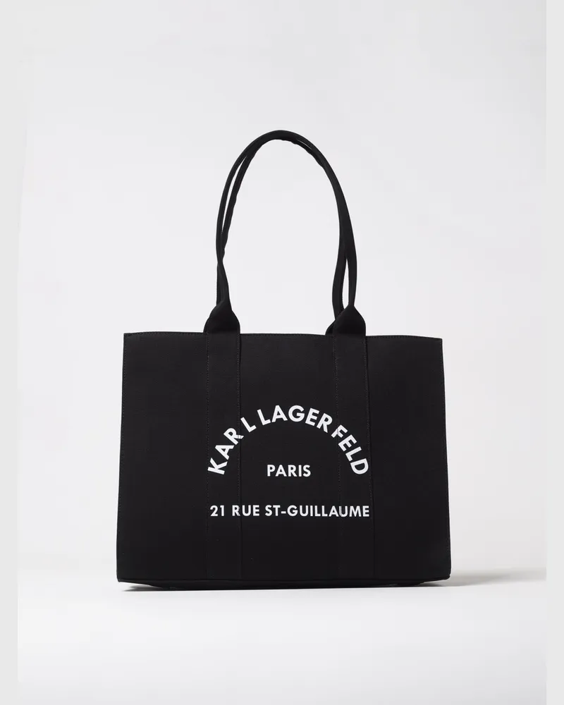 Karl Lagerfeld Tragetasche damen Schwarz