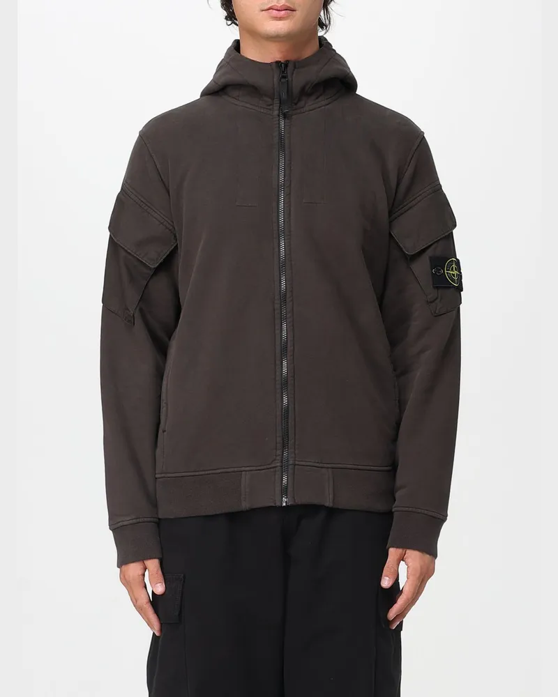 Stone Island Sweatshirt herren Grau