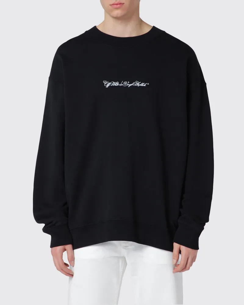 OFF-WHITE Sweatshirt herren Schwarz