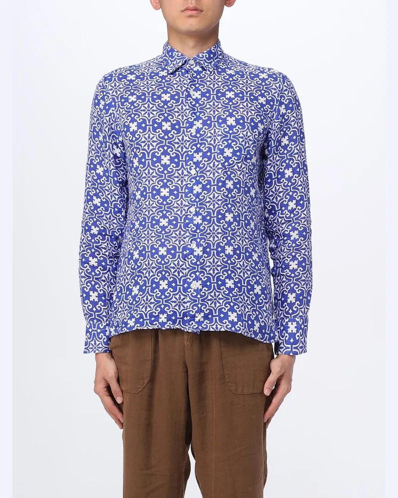 PENINSULA Hemd herren Hellblau