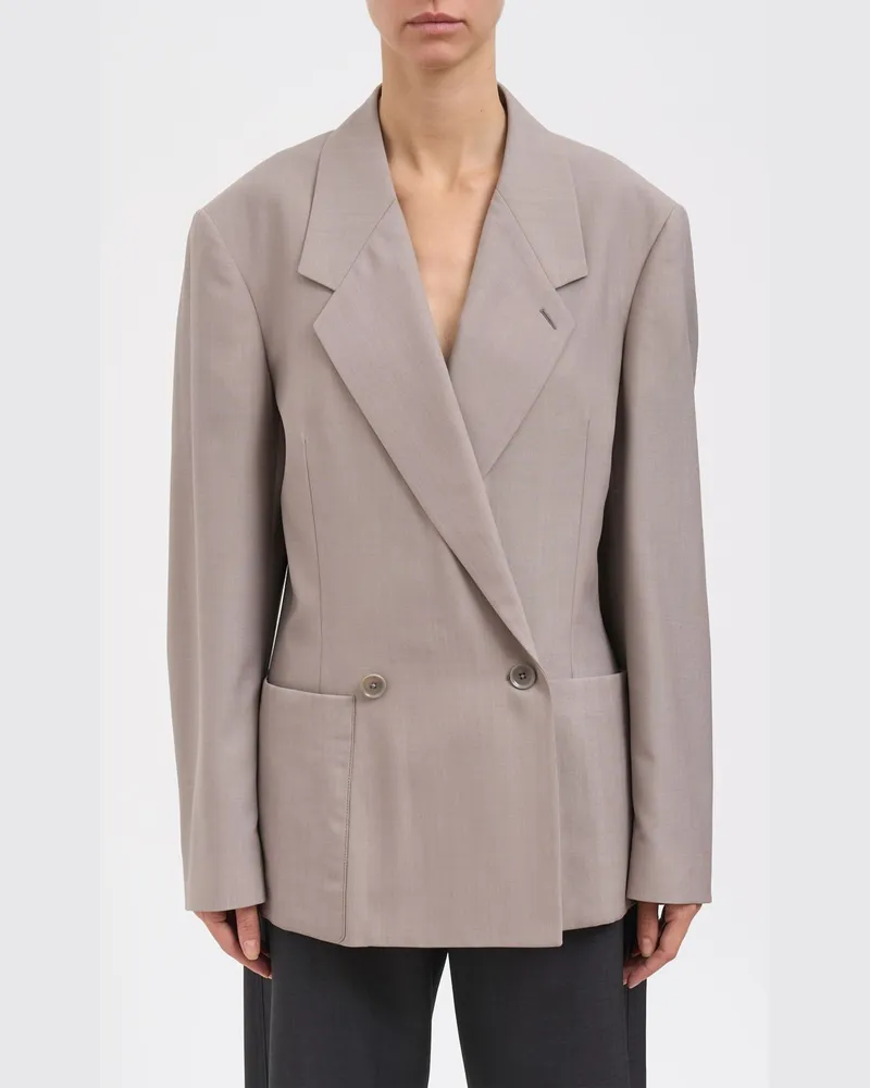 Christophe Lemaire Jacke damen Grau