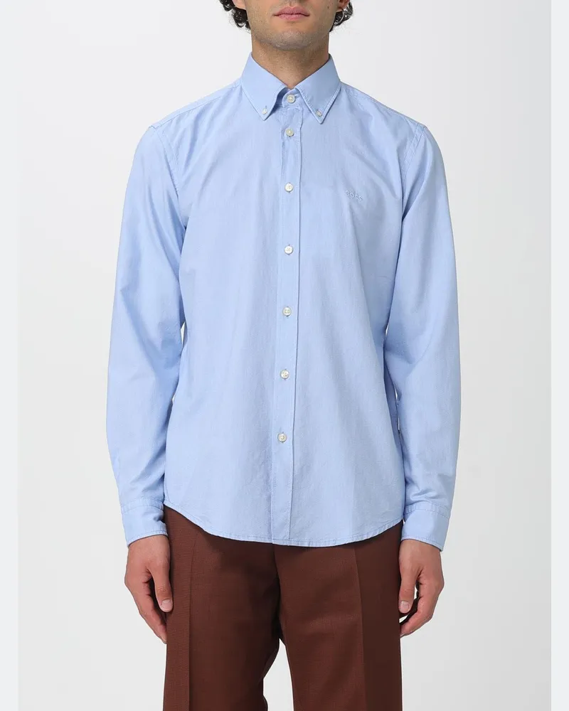 HUGO BOSS Hemd herren Hellblau