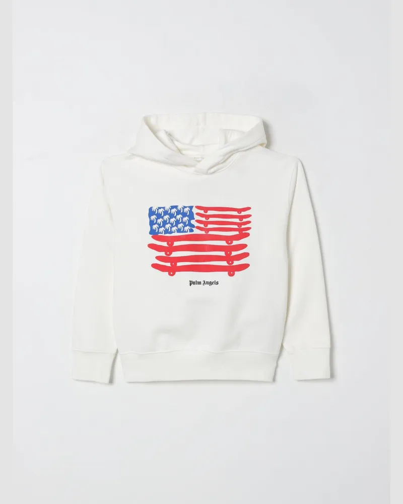 Palm Angels Pullover kinder Weiß