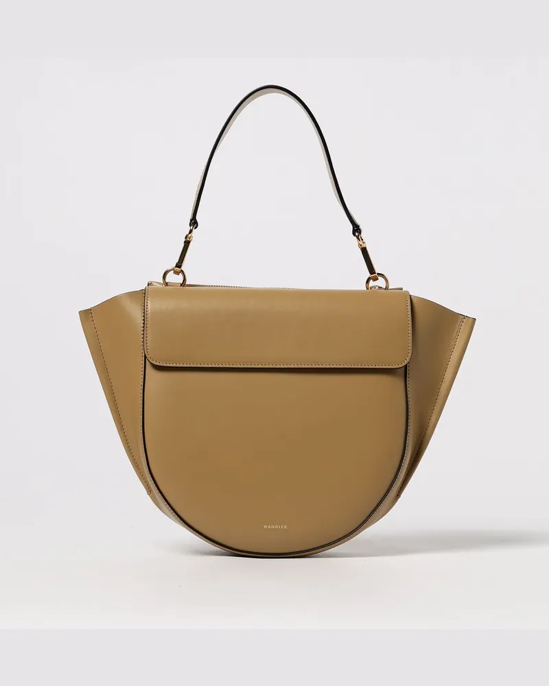 WANDLER Schultertasche damen Beige