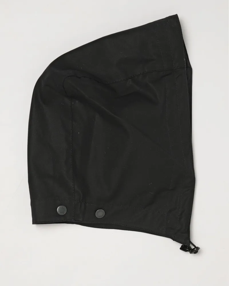 Barbour Sylkoil Verstellbarer Hut aus gewachster Baumwolle mit Druckknöpfen Schwarz