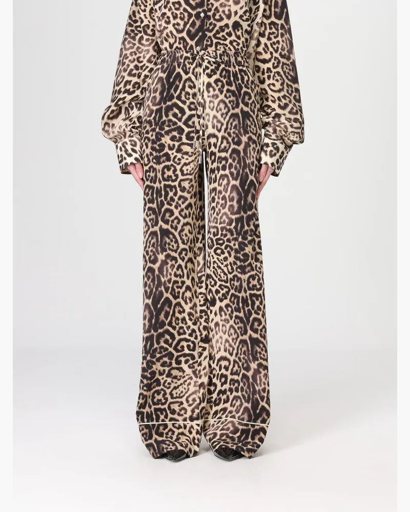 Ermanno Scervino Hose damen Braun