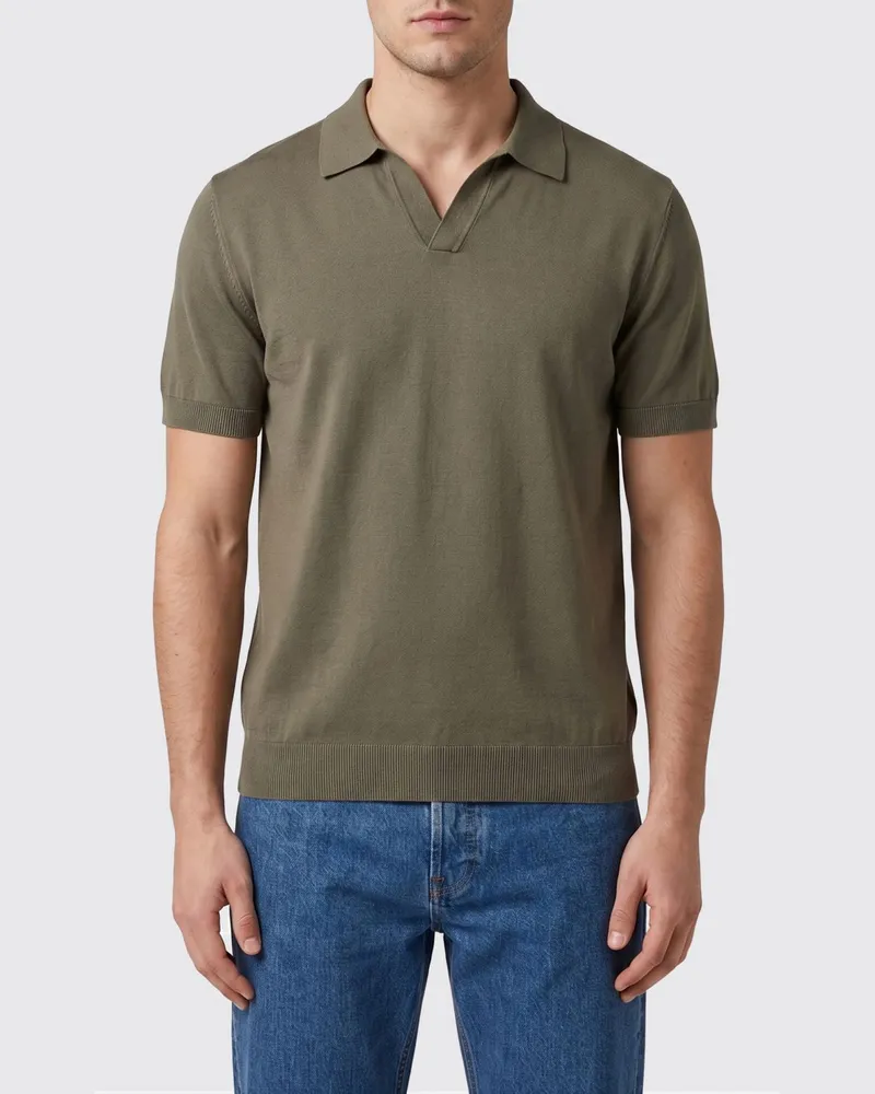 Paolo Pecora Milano Polo herren Grün