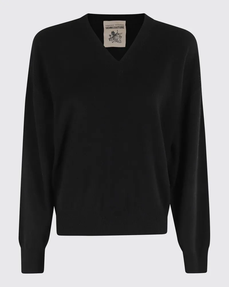 Semicouture Pullover damen Schwarz