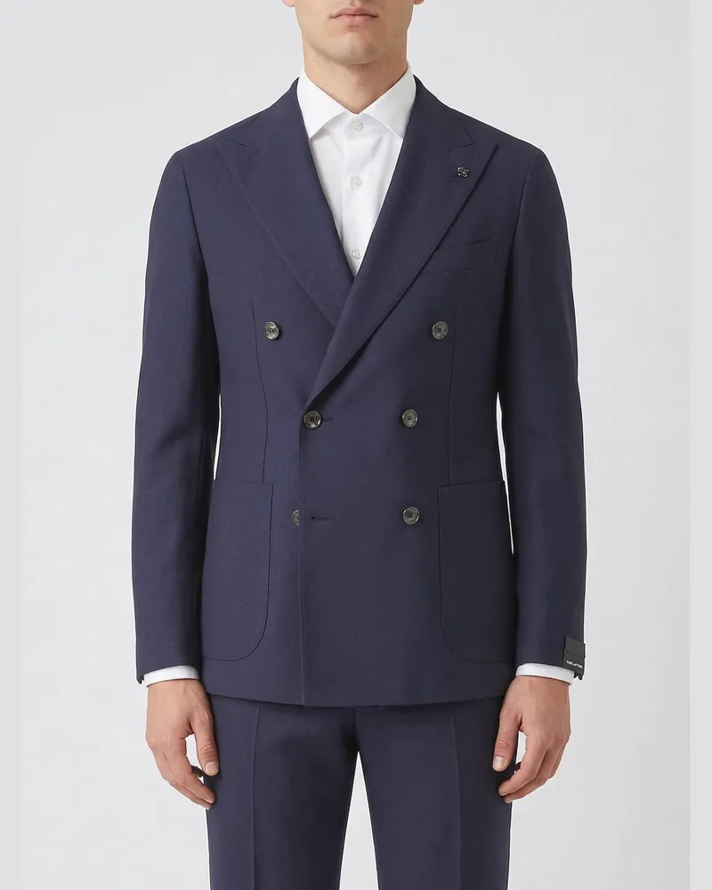 Tagliatore Jacke herren Blau