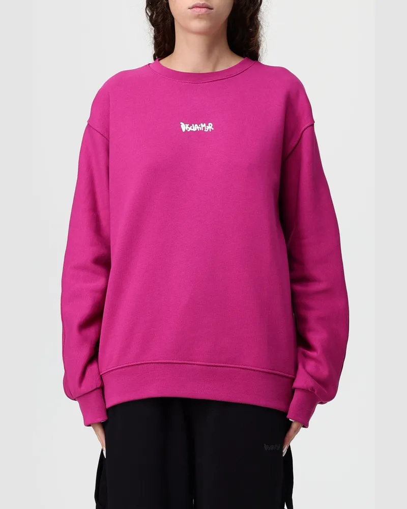 DISCLAIMER Sweatshirt damen Burgunderrot