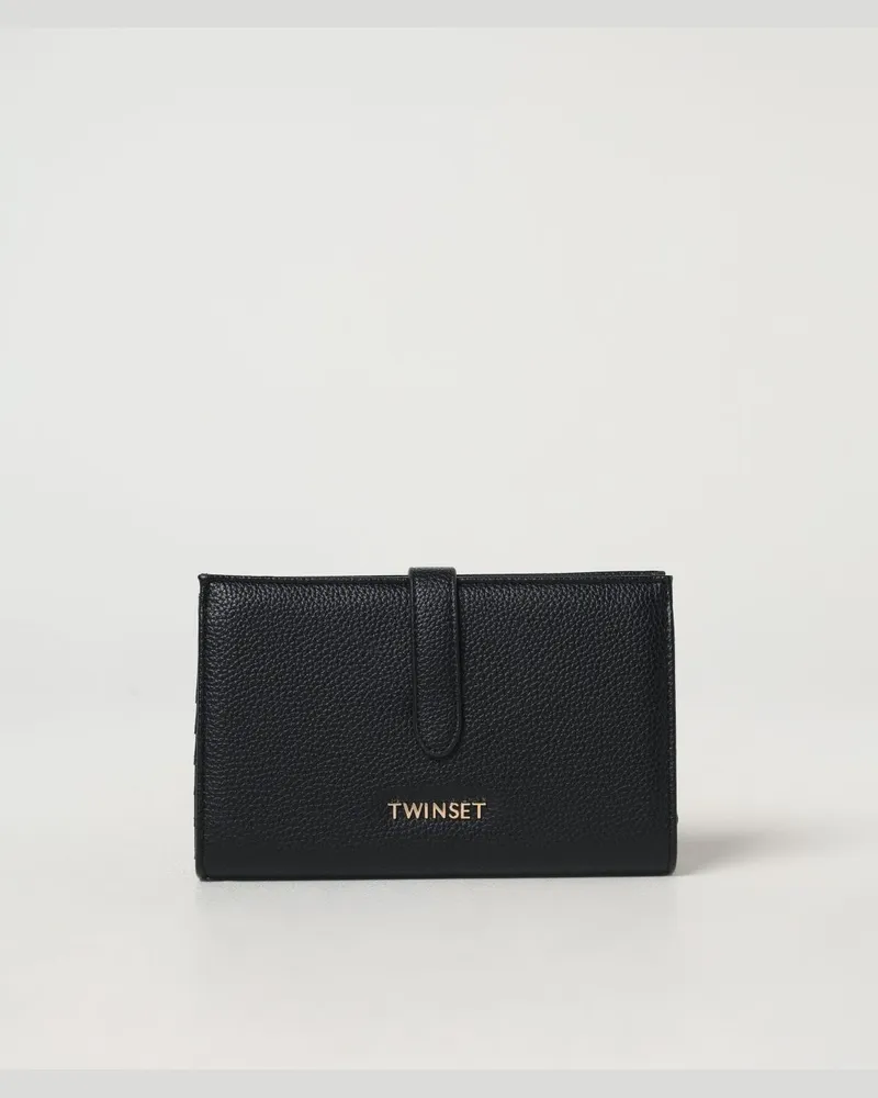 Twin-Set Geldbeutel damen Schwarz