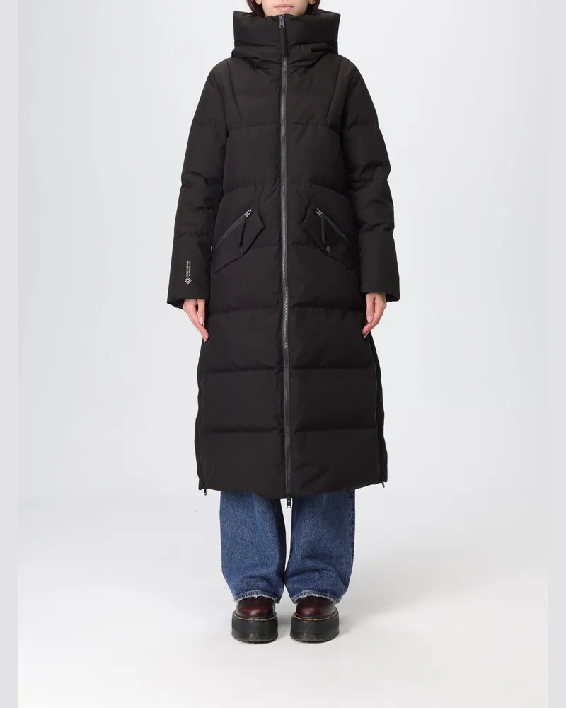 Woolrich Mantel damen Schwarz