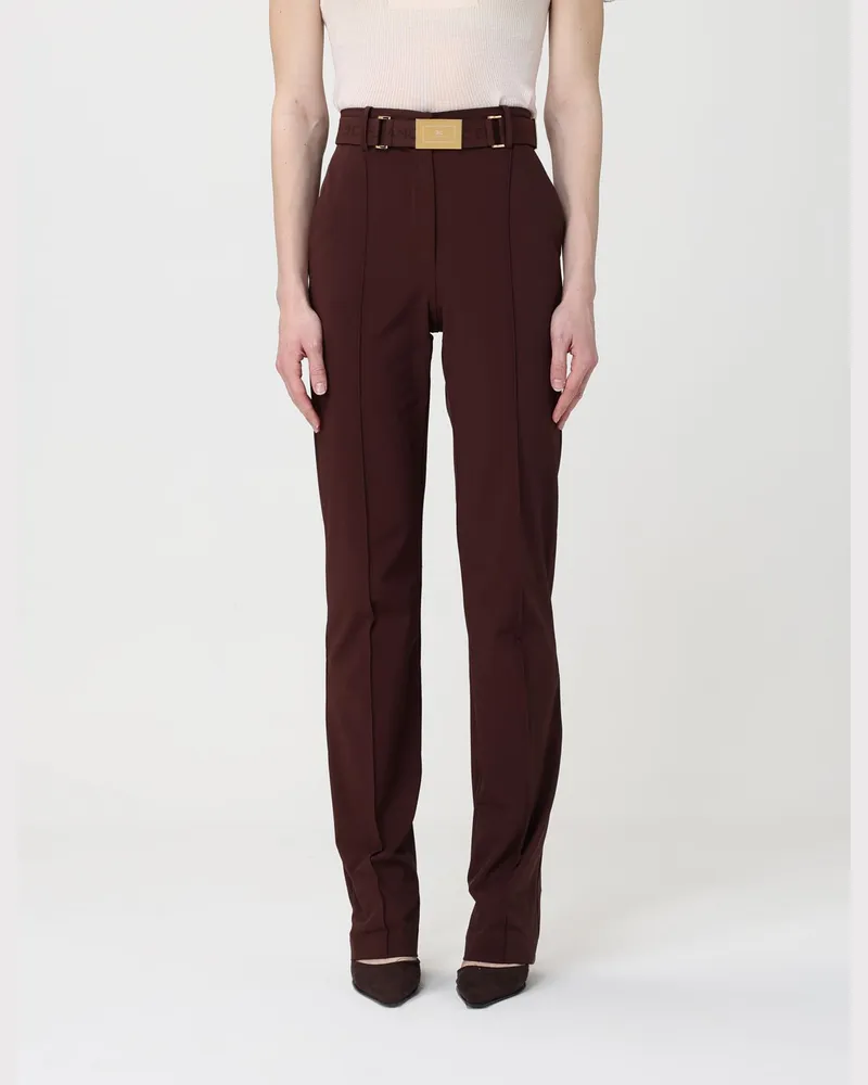 Elisabetta Franchi Hose damen Burnt