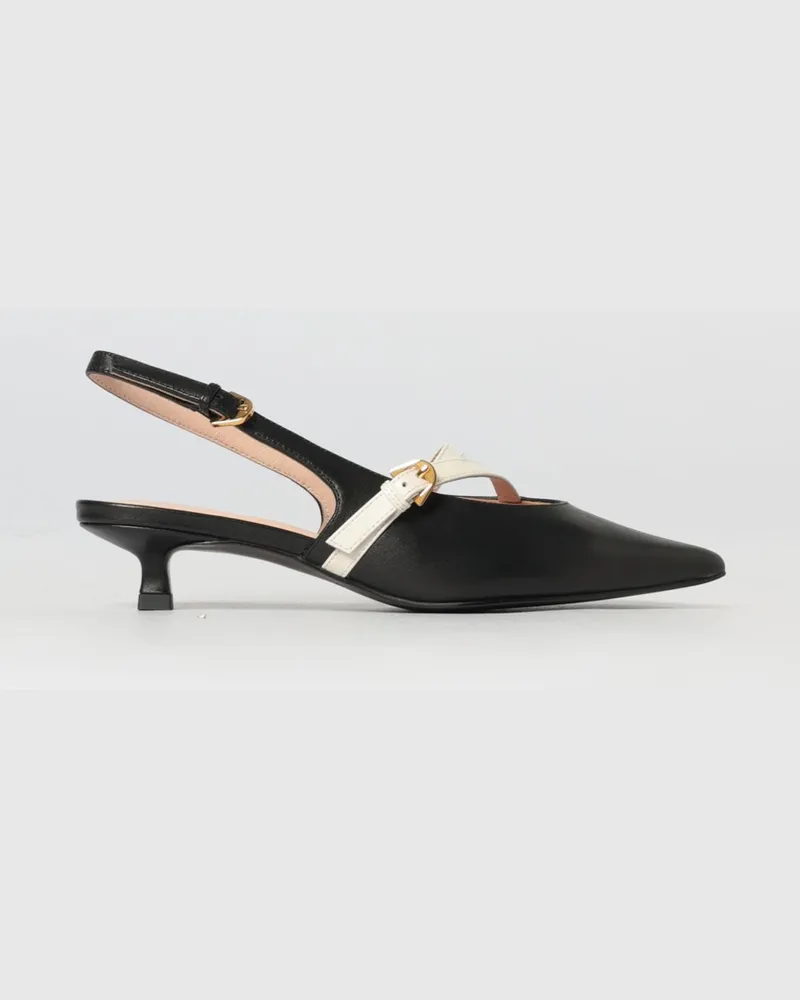 Coccinelle Ginko Slingback aus Leder Schwarz