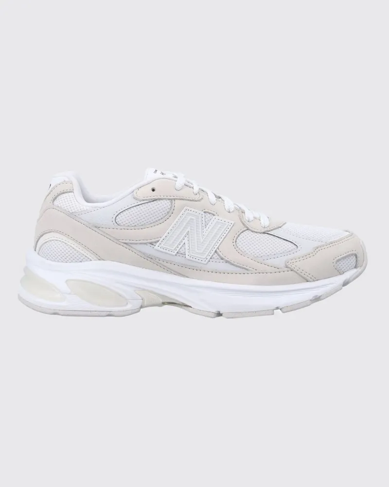 New Balance Nubuk- und Mesh-Sneakers Comme Des Garçons x Weiß