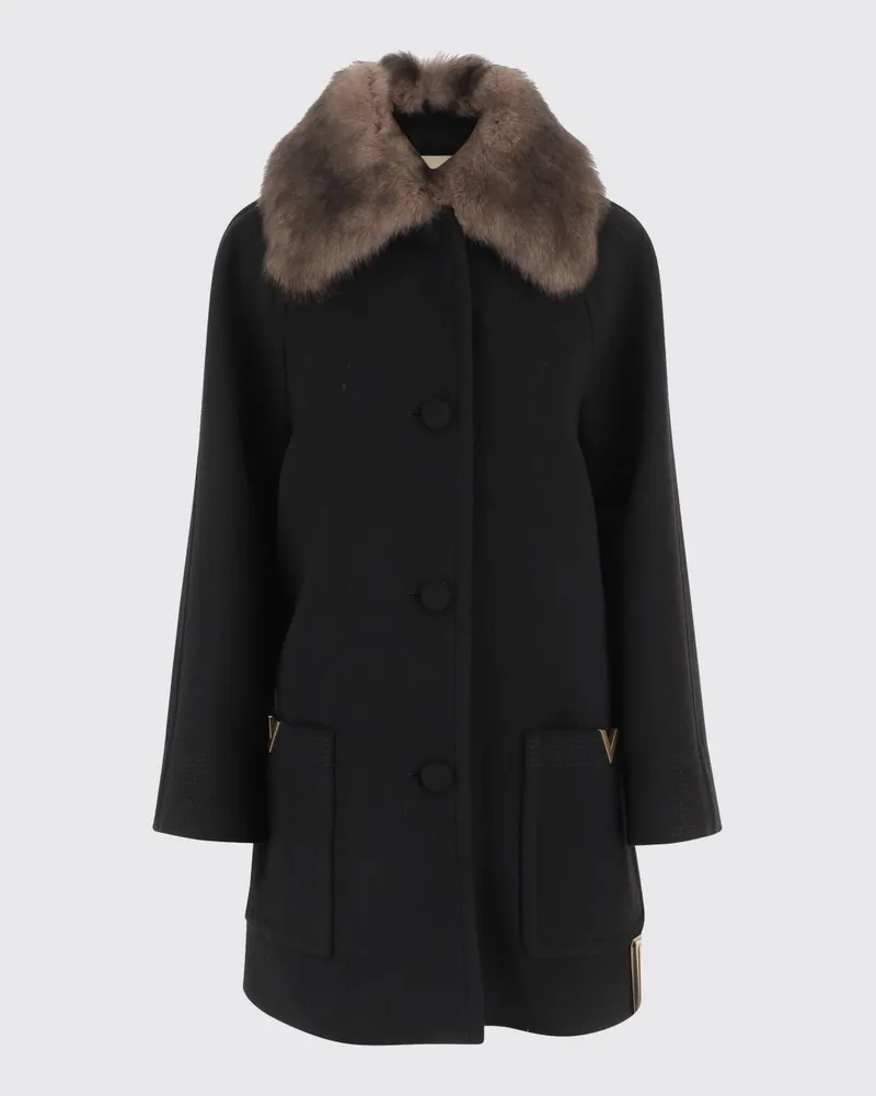 Valentino Garavani Mantel damen Schwarz