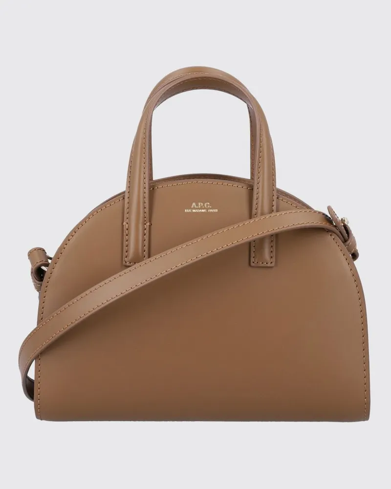 A.P.C. Handtasche damen Taubengrau