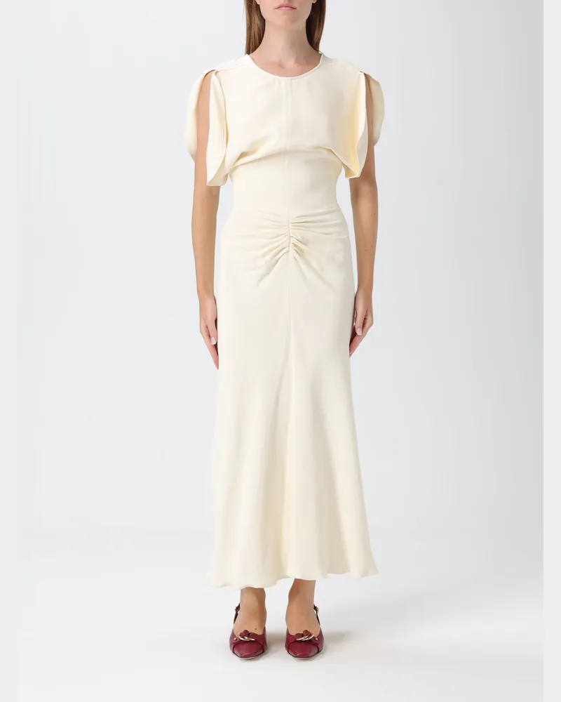 Victoria Beckham Kleider damen Weiß