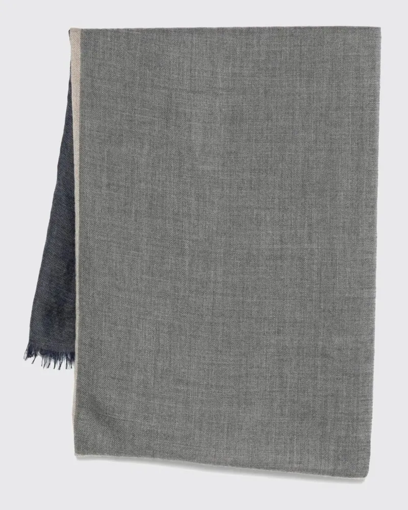 Brunello Cucinelli Schal herren Blau