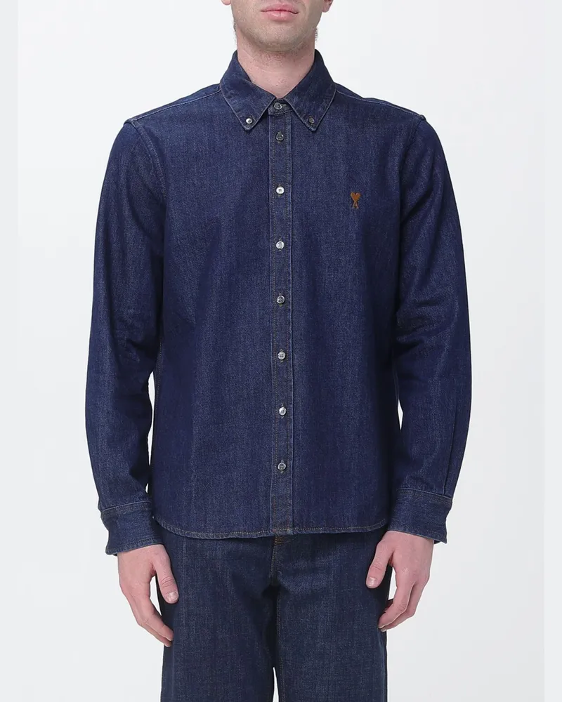 AMI Paris Hemd herren Blau
