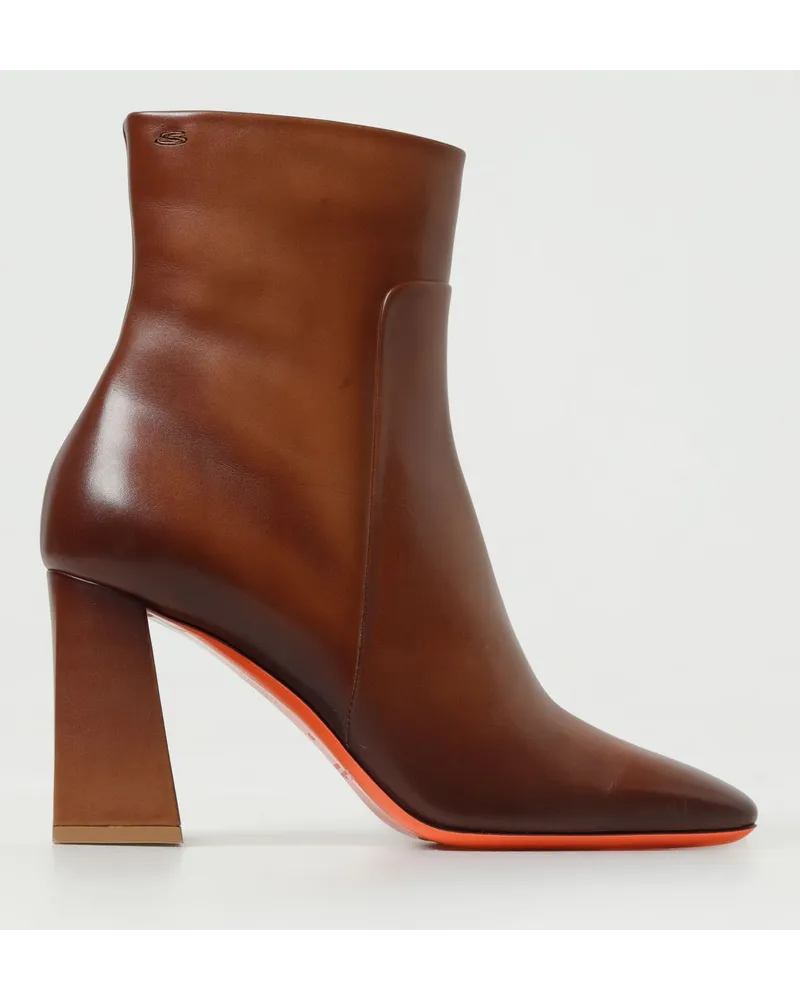 Santoni Schuhe damen Biscuit