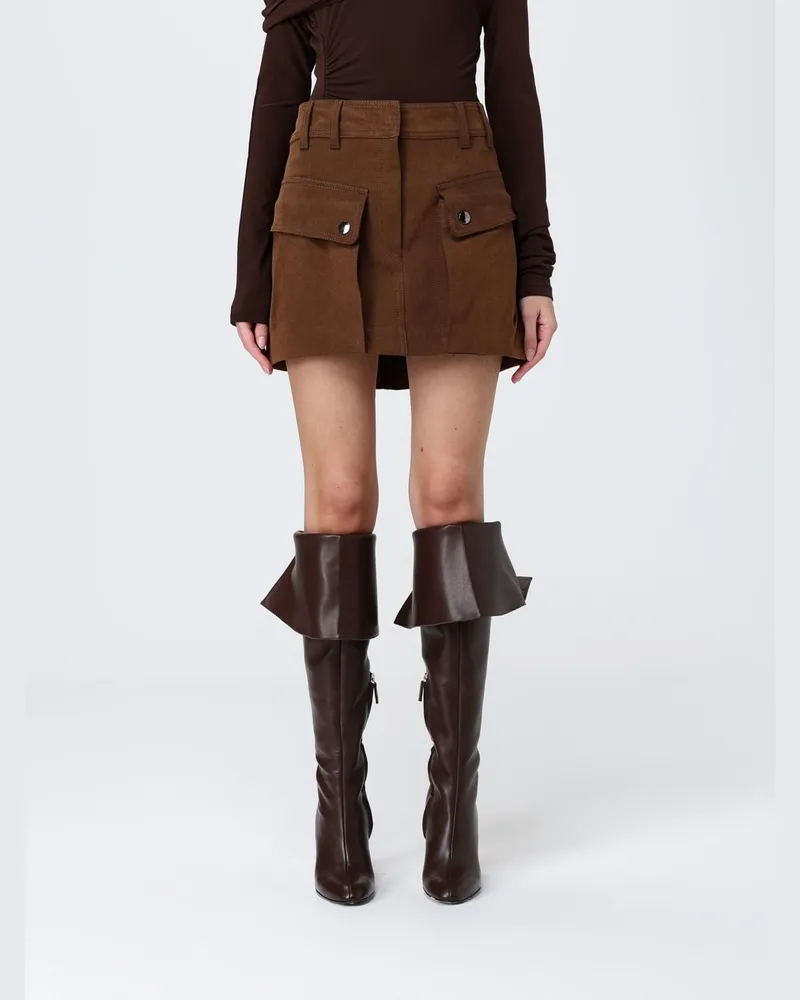 ANDAMANE Rock damen Andamane Braun