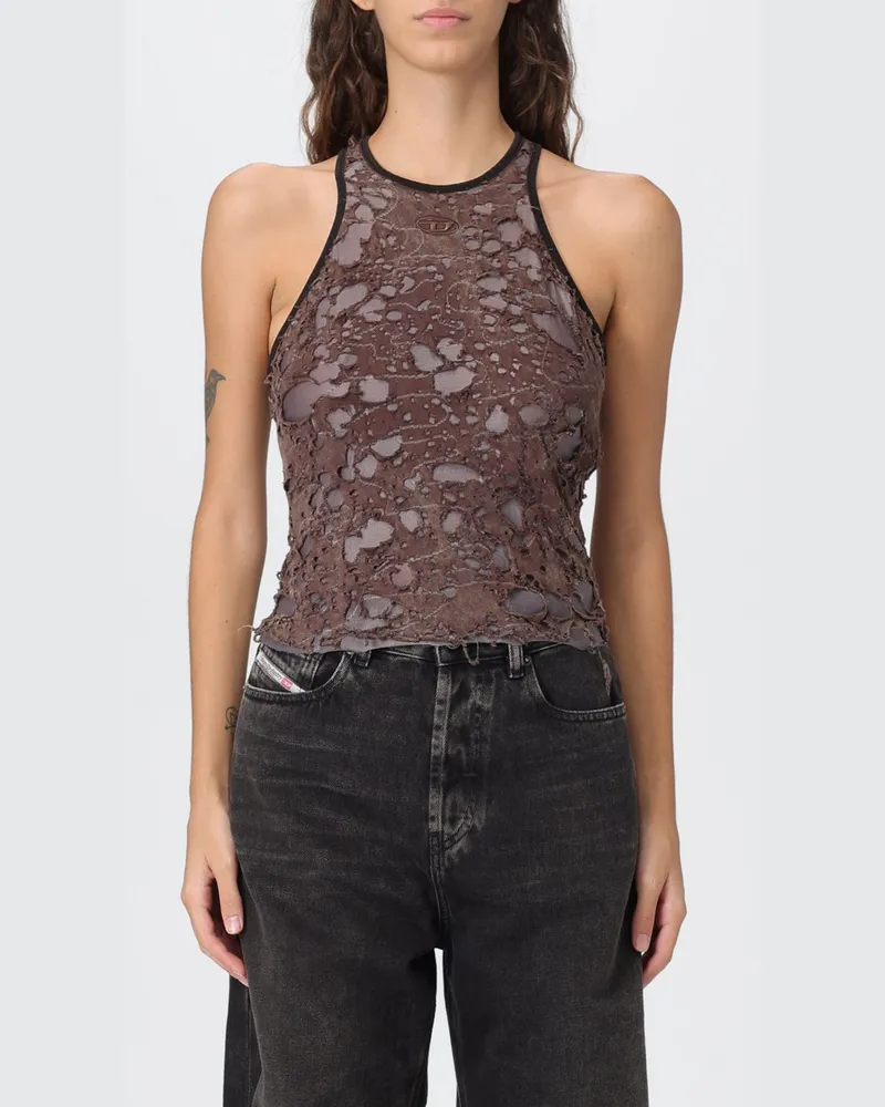 Diesel Top damen Braun
