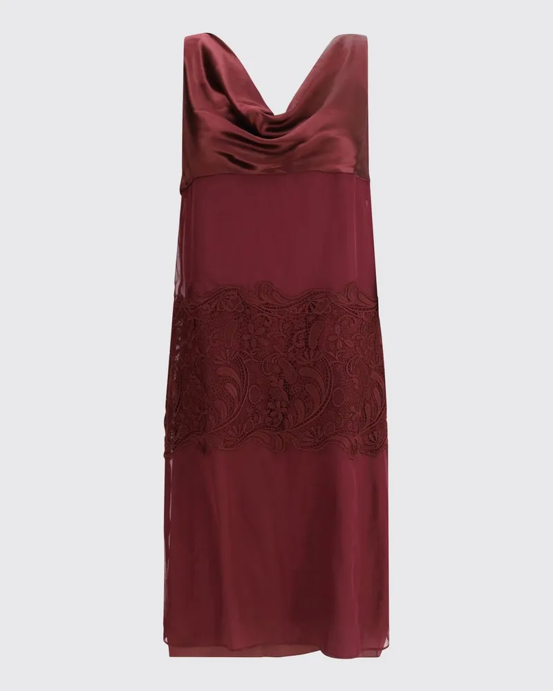 Ferragamo Kleid damen Pflaume