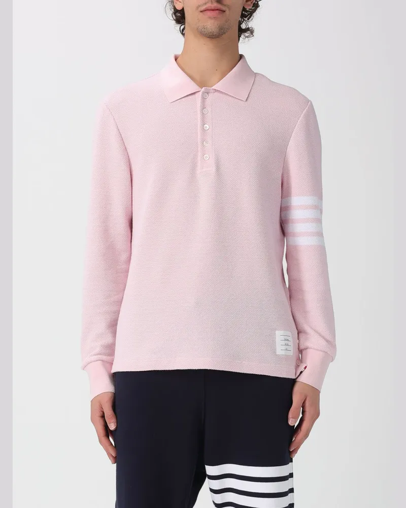 Thom Browne Polo herren Pink