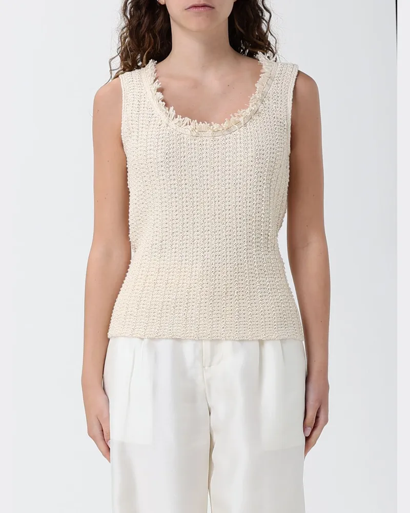 Emporio Armani Top damen Ivory