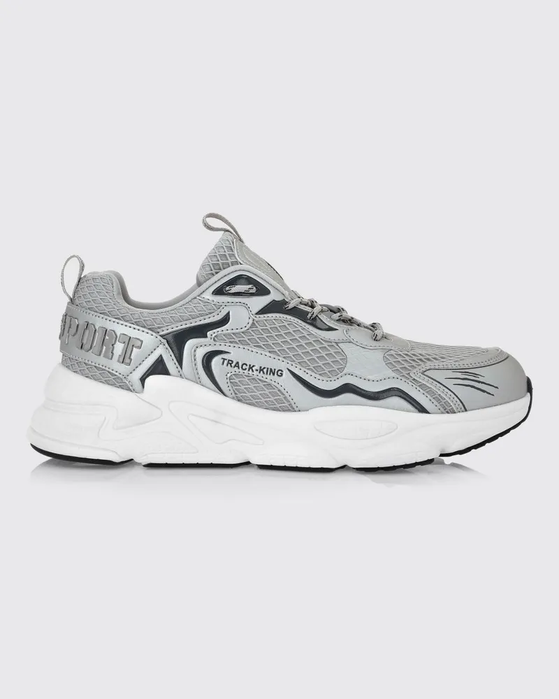 Philipp Plein Gen X.05 Mesh-Sneakers Silber