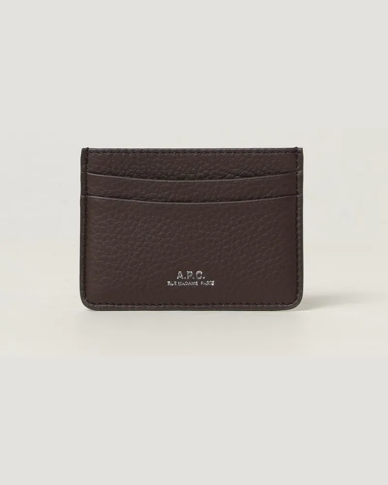 A.P.C. Portmonnaie herren Braun