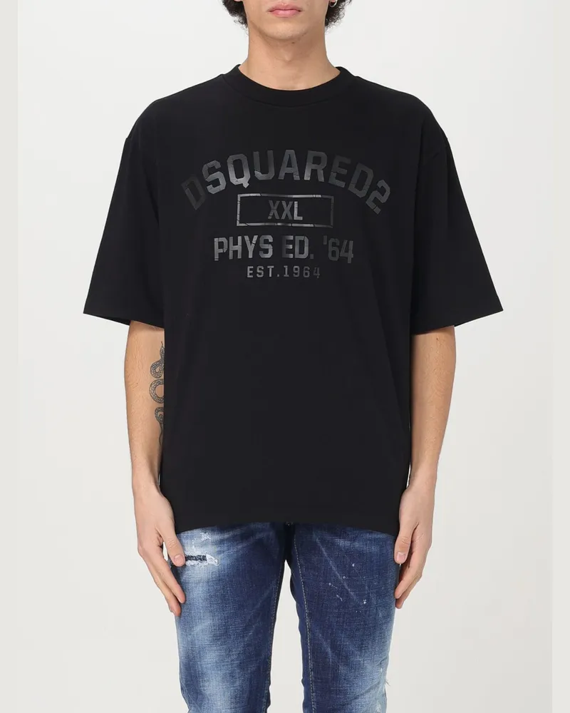 Dsquared2 T-shirt herren Schwarz