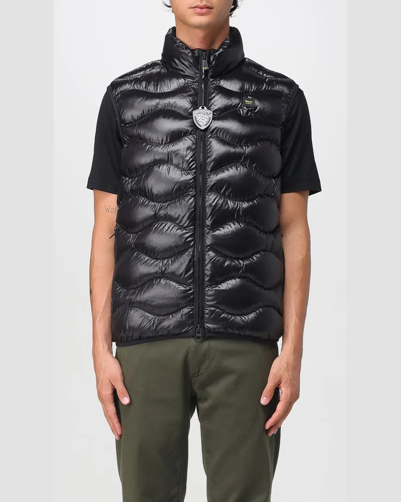 Blauer Jacke herren Schwarz